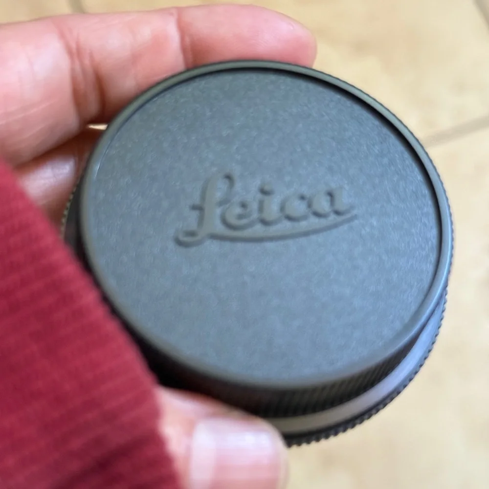 Leica M Rear Back Lens Cap Cover Protector Original. Made in Germany